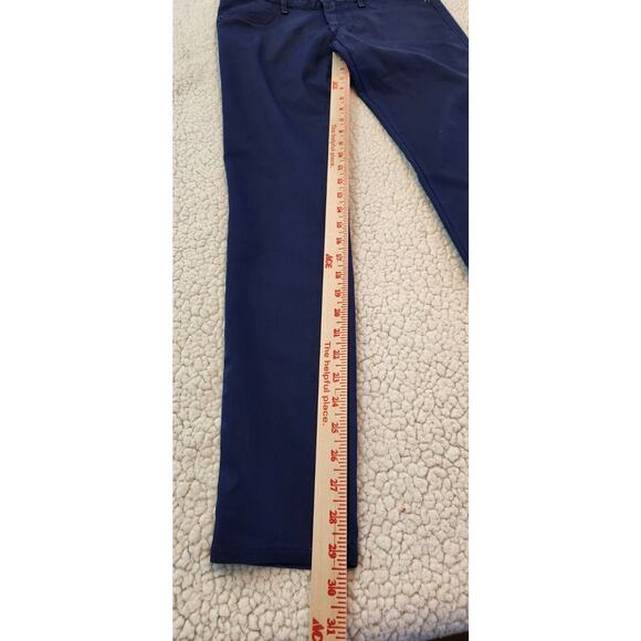 express jeans womens size 6r legging low rise stretch denim blue - Picture 2 of 7